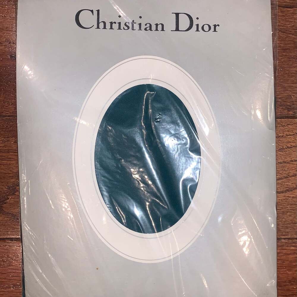 Vintage Christian‎ Dior Pantyhose Stockings Size 2 Hunter Green – New in Package
